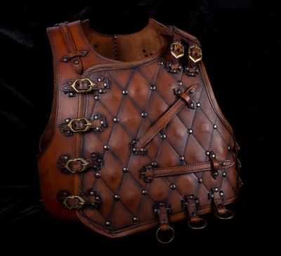 Larp armor. Leather armor inspired by the witcher 3. Witcher cosplay. Medieval, fantasy armour