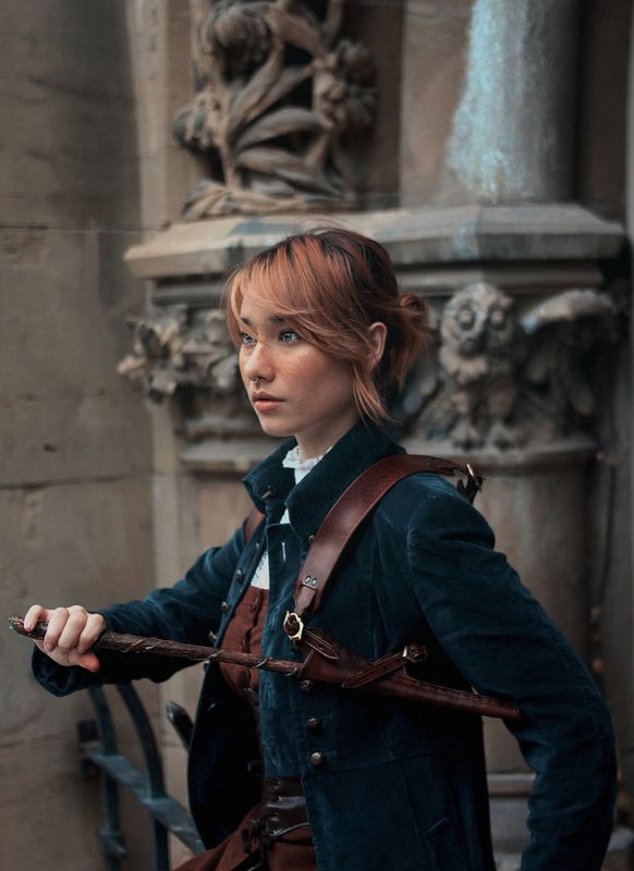 Leather wand holster