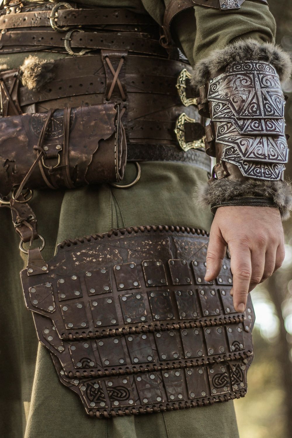 "Barbarian" Tassets