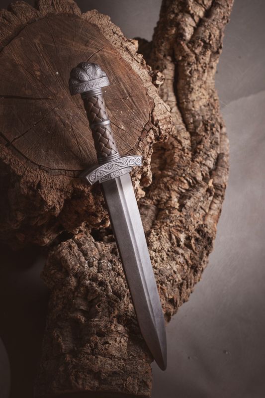 Egil dagger, Viking foam knife, LARP foam weapon, safe prop dagger