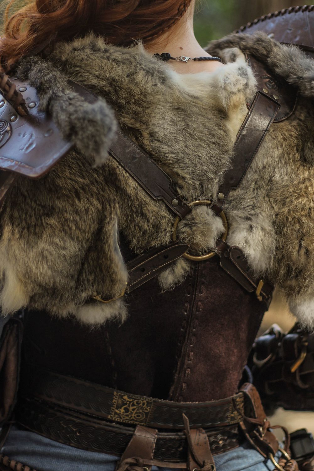Harness for Shoulder Pads