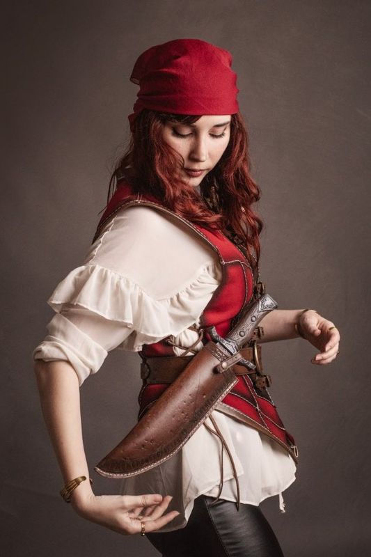 Bowie knife scabbard for LARP