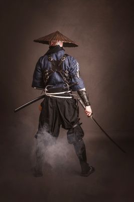 Leather Kunai Knife holster.