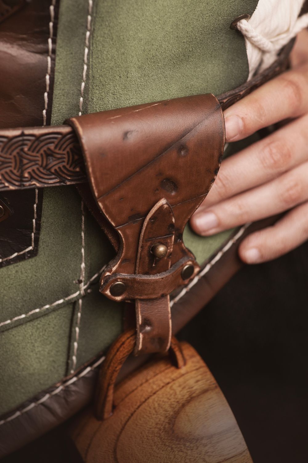 Leather Mug Holder