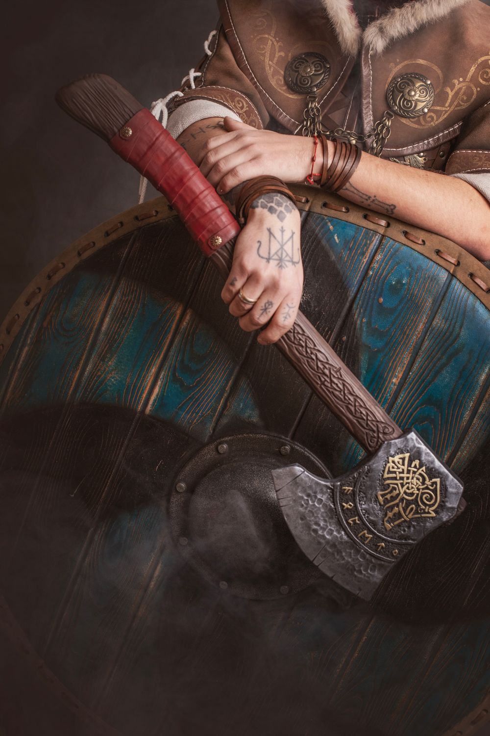 Foam LARP viking axe