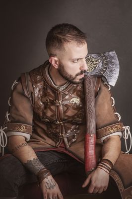 Foam LARP viking axe