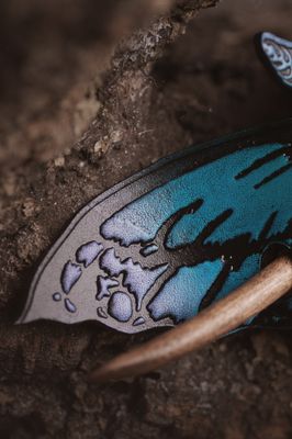 "Lunar Moth" Hair Pin