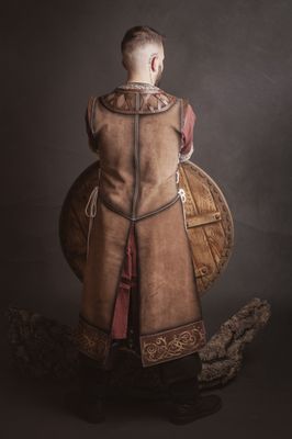 "Jarl" Viking Leather Vest