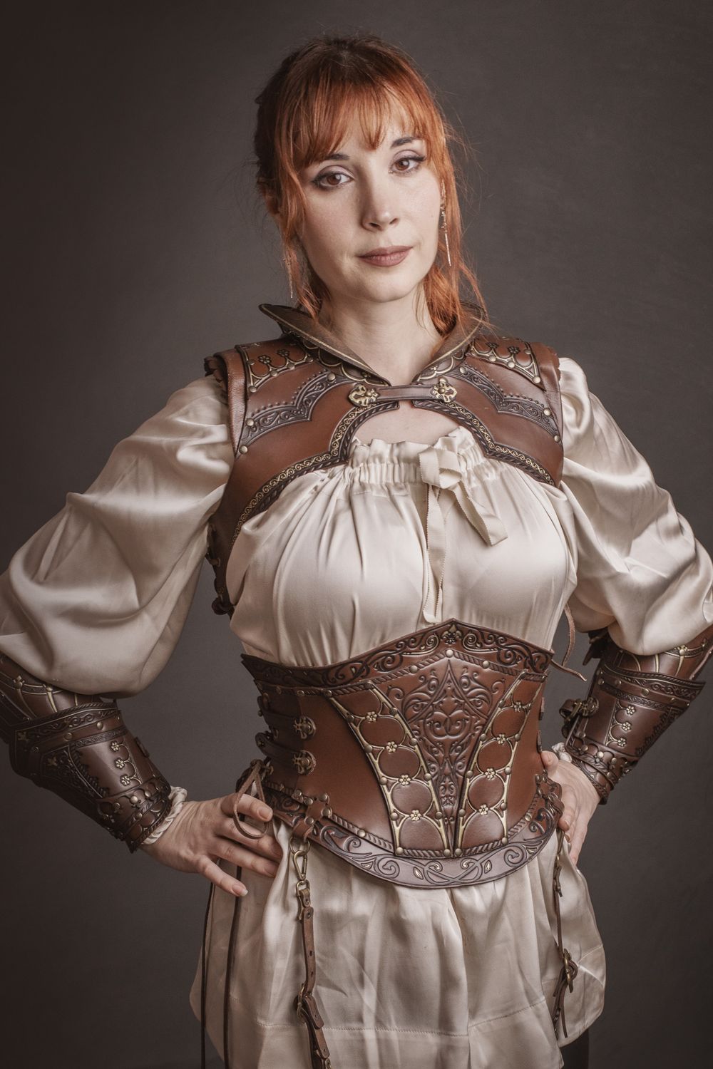 Alastor leather vest.