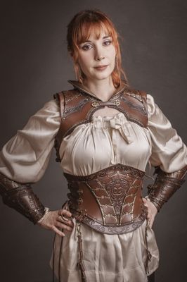 Alastor leather vest.