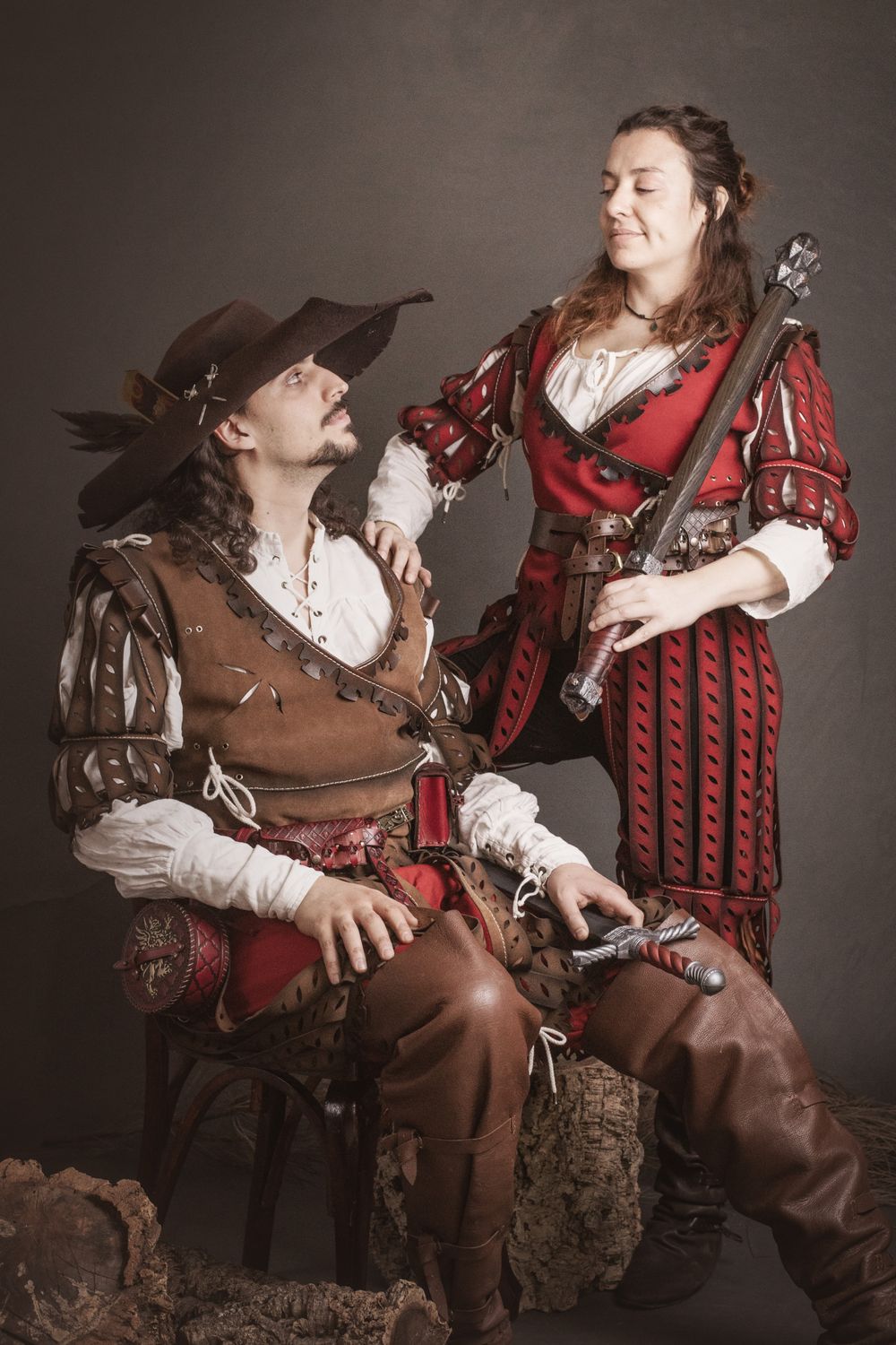 "Landsknecht" Leather Vest