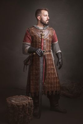 Medieval Leather Brigandine Armor