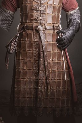 Medieval Lancelot leather belt