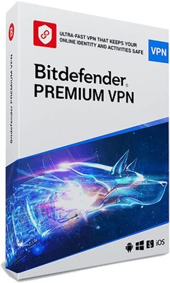 Bitdefender Premium VPN - Retail (up to 5 x Devices) - 12 months BIT025