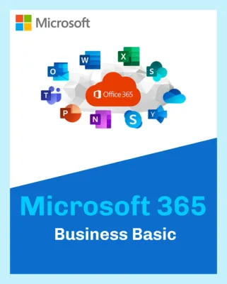 Microsoft 365 Business Basic Subscription - Per User Per Year with Annual Contract (12 Months) 365BBA