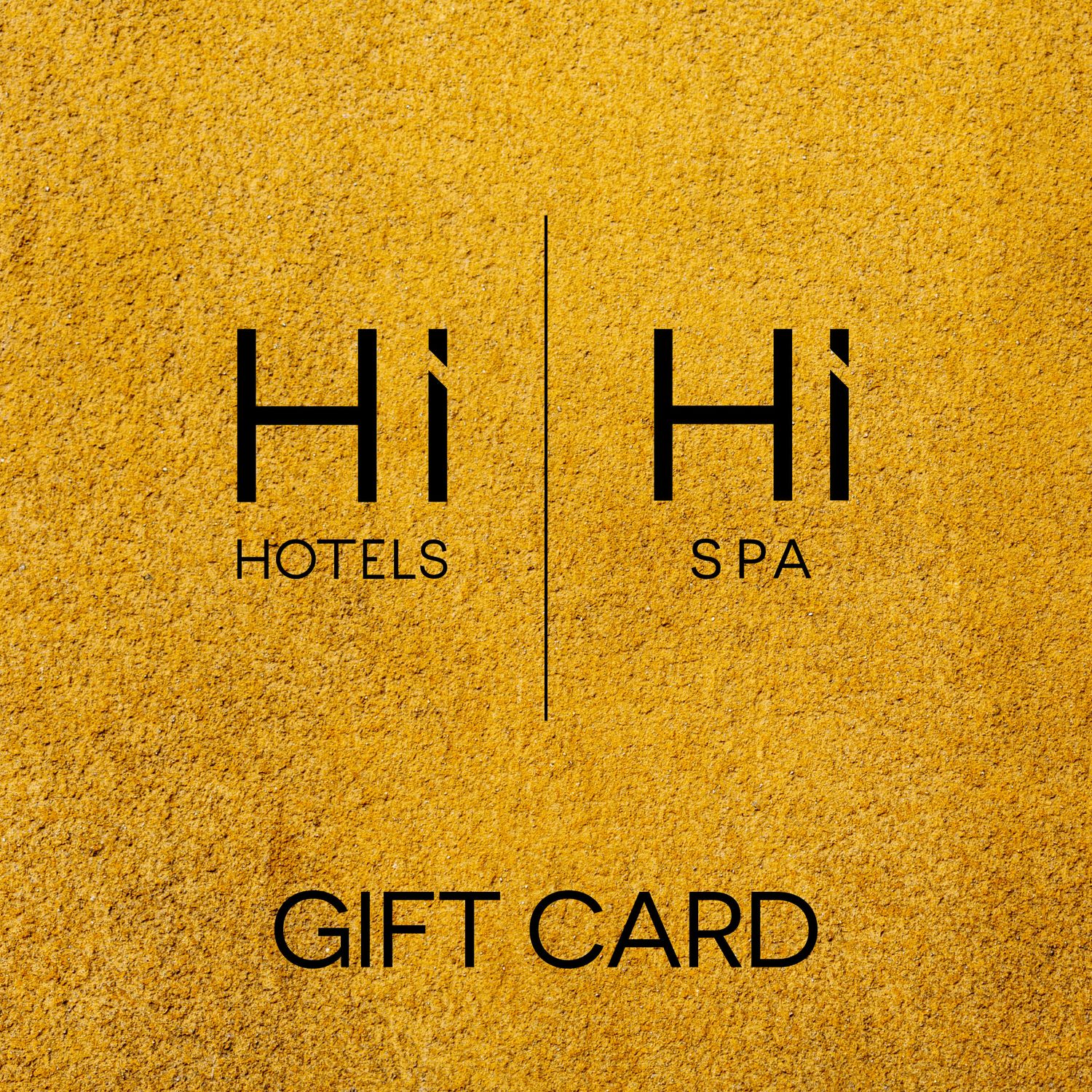 HI HOTELS &amp; HI SPA - Gift Card