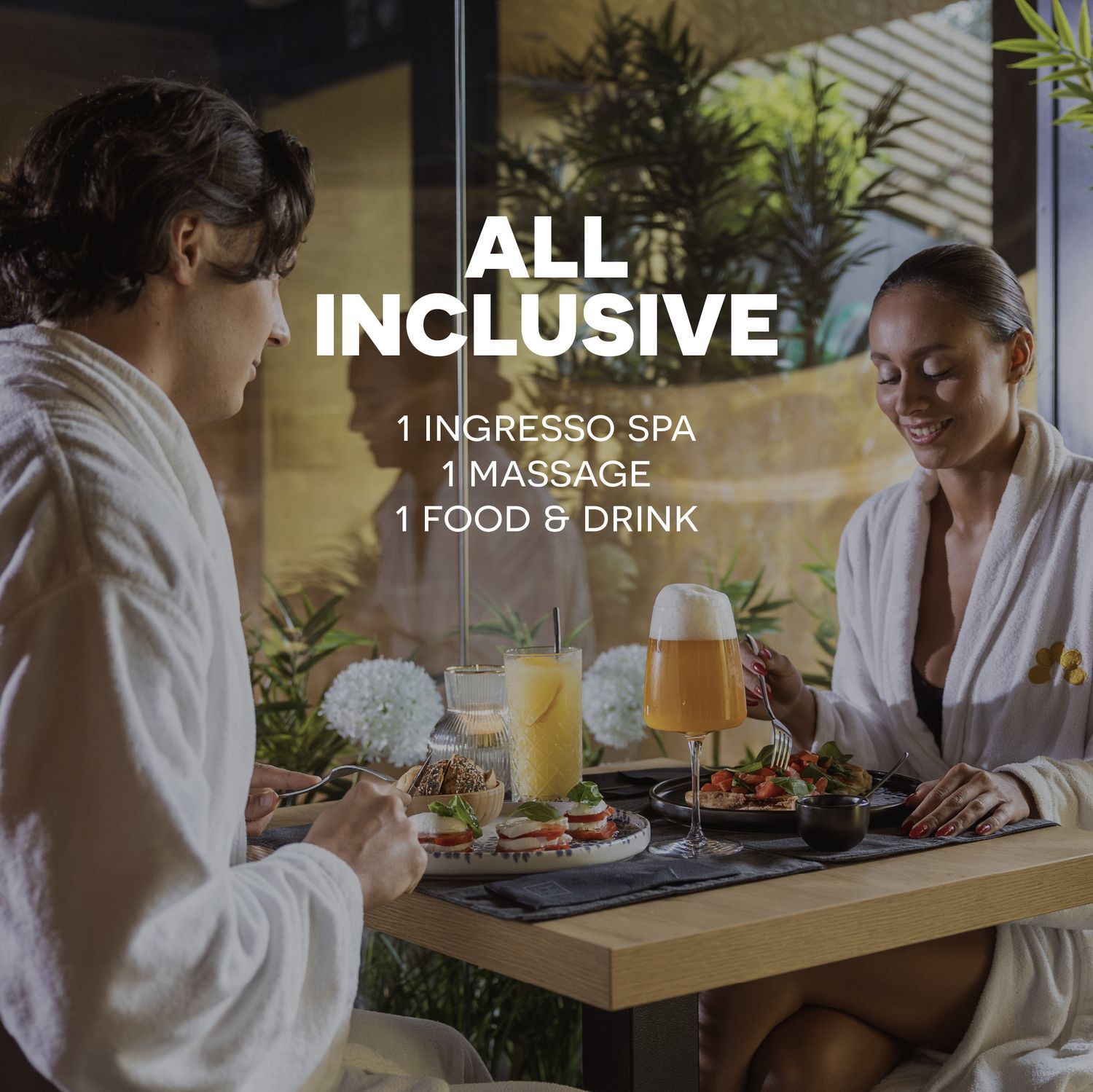 ALL INCLUSIVE Massage | Food &amp; Drink