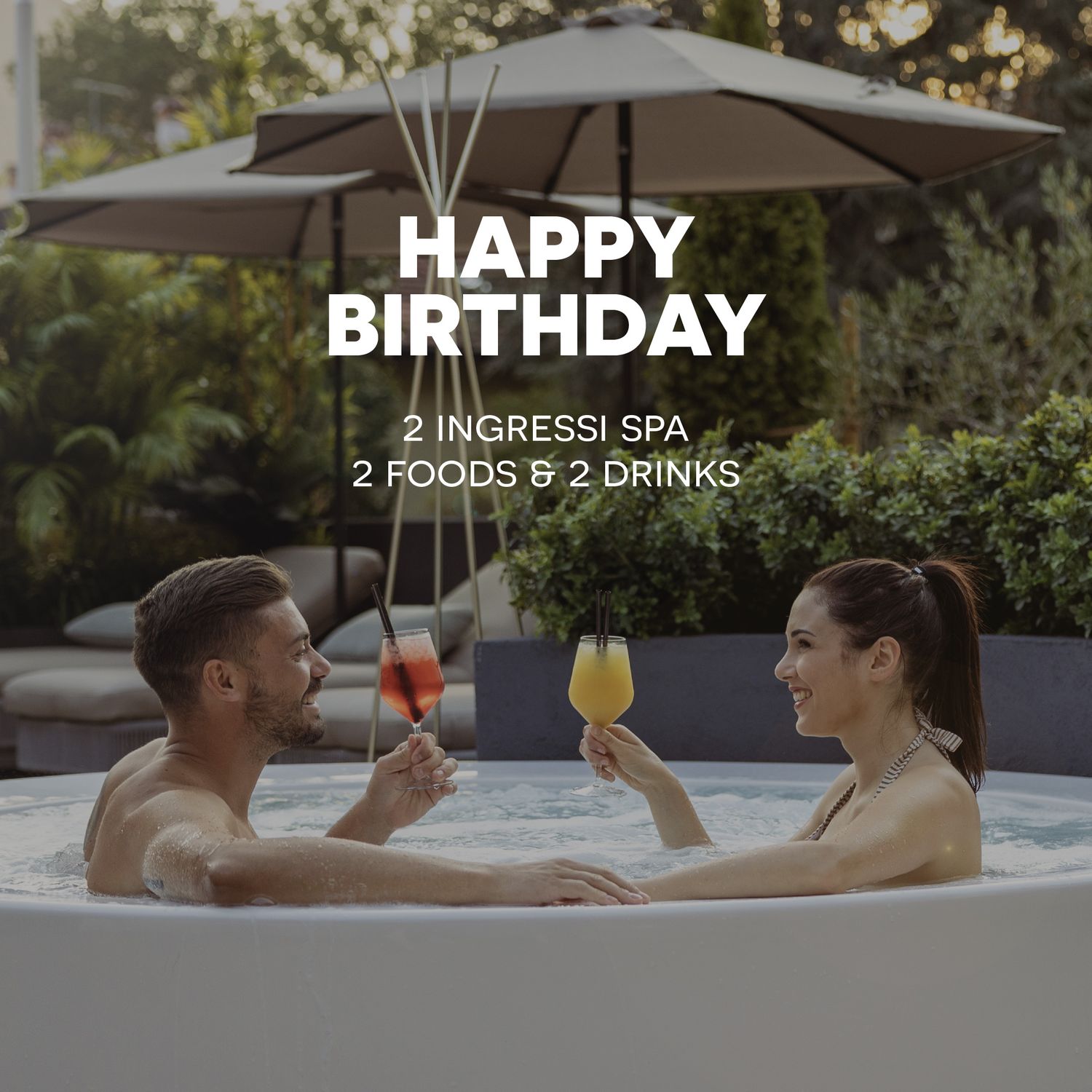 HAPPY BIRTHDAY  Day Spa | Food &amp; Drink x 2
