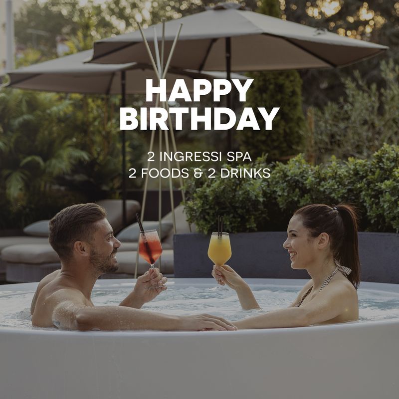 HAPPY BIRTHDAY  Day Spa | Food &amp; Drink x 2