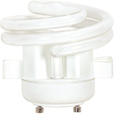 Satco 60- -Watt Equivalent T2 Bi Pin GU24 Base CFL Light Bulb, Warm White (1-Bulb)