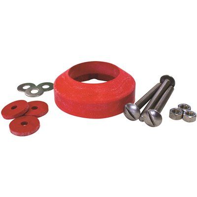 LAVELLE INDUSTRIES KORKY® TANK-TO-BOWL GASKET AND HARDWARE, STANDARD 2 IN.