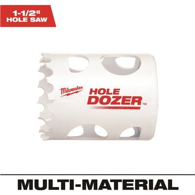 Milwaukee 1-1/2&quot; Hole Dozer Bi-Metal Hole Saw