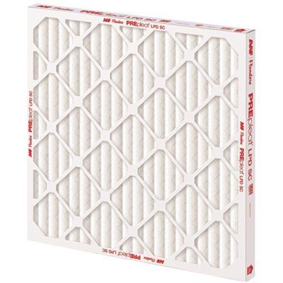 AAF Flanders 14 x 14 x 1 Pre-Pleat 40 Pleated MERV 8 air filter; (12-Pack)
