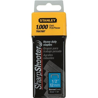 Stanley 1/2 in.Heavy Duty Staples ( 1,000 each)