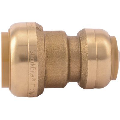 SHARKBITE® PUSH FIT COUPLING, 1 IN. X 3/4 IN., LEAD FREE