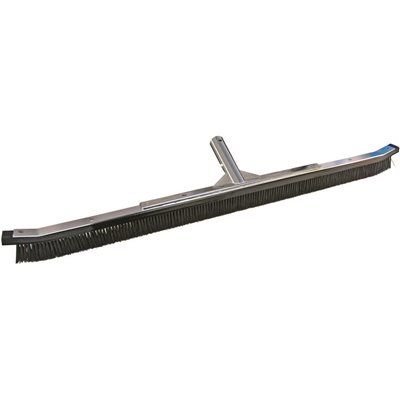 FD.Poolmaster Commercial Collection 36 in. Aluminum-Back Brush for Inground and Above Ground