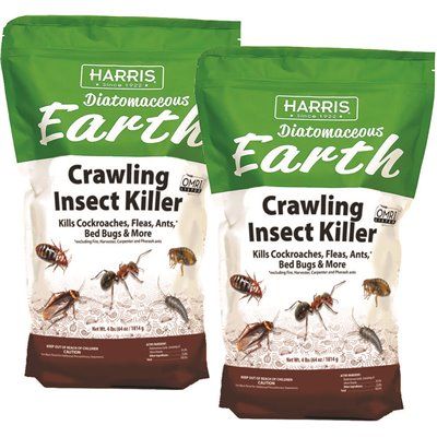 FD.Harris 64 oz. Diatomaceous Earth Crawling Insect Killer (2-Pack)