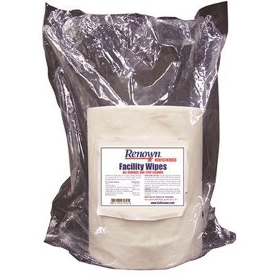 RENOWN CENTERPULL FACILITY WIPES 8X10