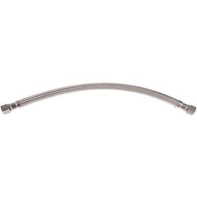 DURAPRO™ BATHROOM FAUCET WATER CONNECTOR SUPPLY LINE, 3/8 IN. X 3/8 IN. COMPRESSION X 12 IN. LON