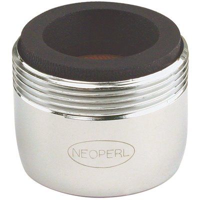 NEOPERL PERLATOR® 1.8 GPM REGULAR DUAL THREAD 15/16 IN.-27 X 55/64 IN.-27, CHROME, 6 PER PACK
