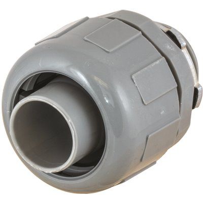 HUBBELL WIRING 3/4 in. Straight Non-Metallic Liquid Tight Male Connector