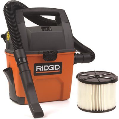 RIDGID 3 Gal. 3.5-Peak HP Portable Pro Wet/Dry Vacuum
