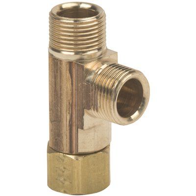 BrassCraft 3/8 in. x 3/8 in. x 3/8 in. Compression x Compression Brass T-Fitting