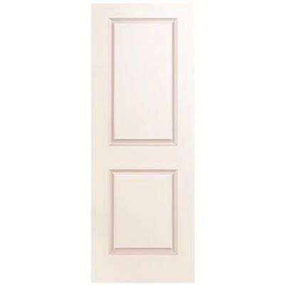 MASONITE® 2-PANEL HOLLOW CORE SLAB DOOR, SMOOTH FINISH, PRIMED WHITE, 30X80 IN.