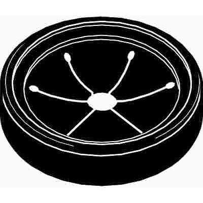 DISPOSER SPLASH GUARD FITS IN SINK ERATOR