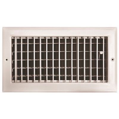 TruAire 12 in. x 6 in. Adjustable 1 Way Wall/Ceiling Register