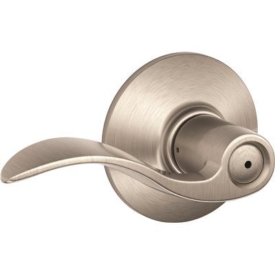 SCHLAGE ACCENT PRIVACY LEVER SN