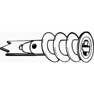 #8 ZINC SCREW IN ANCHOR(PK50)