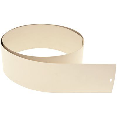 Designer&#39;s Touch Vertical Blind Vinyl Replacement Louvers, Fits 82-1/2 in. Blind, Ivory (25 per