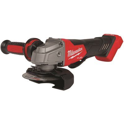 Milwaukee M18 FUEL 18-Volt Lithium-Ion Brushless Cordless 4-1/2 in./5 in. Grinder w/Paddle Switc