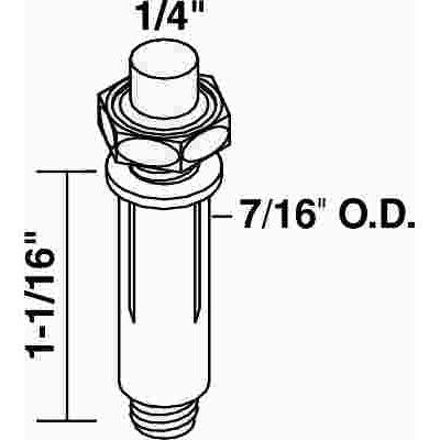 BI-FOLD BOTTOM PIVOT PIN