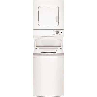 Whirlpool 1.6 cu. ft. White All-in-One Vented Electric Washer Dryer Combo with 6-Wash Cycles and