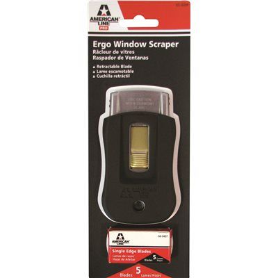 American Line ERGO WINDOW SCRAPER, WITH 5 BLADES