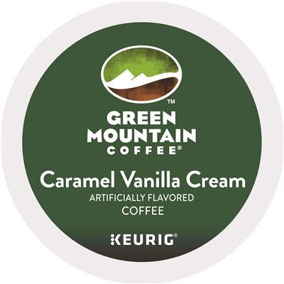 FD.Green Mountain Coffee Caramel Vanilla Cream Coffee K-Cups (24 per Box)