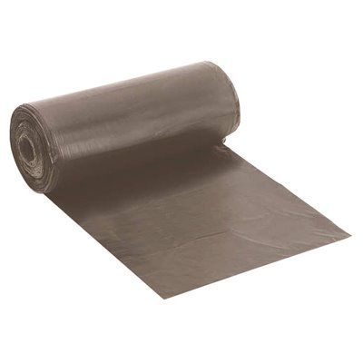 RENOWN CAN LINER TRASH BAGS 24X23 10 GAL. .3MIL BLACK 50 PER ROLL / 20 PER ROLL CASE