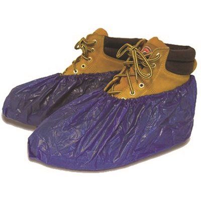 SHUBEE® WATERPROOF SHOE COVERS, DARK BLUE, 40 PAIR PER BOX